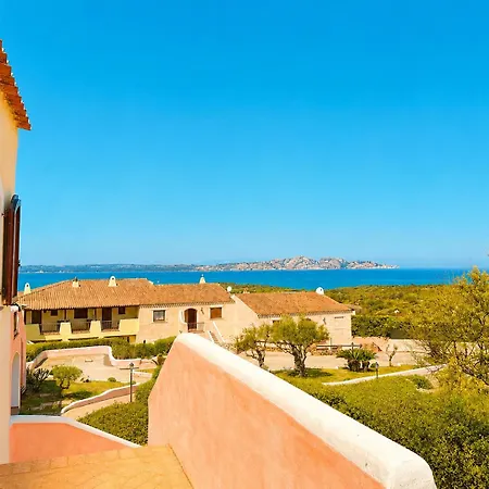 Sunset One Cdl - Sea View On The First Floor With Private Semesterbostad Porto Cervo