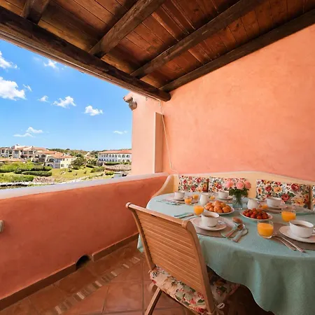 Semesterbostad Sunset One Cdl - Sea View On The First Floor With Private Porto Cervo