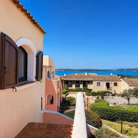 Sunset One Cdl - Sea View On The First Floor With Private Semesterbostad Porto Cervo